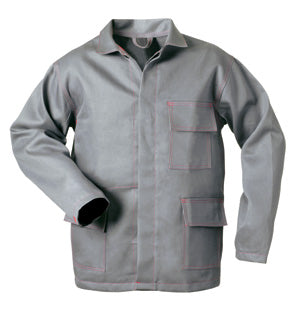 Welder's jacket with 3 pockets