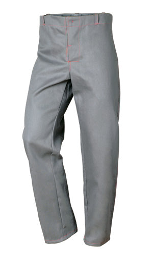 Welder's trousers with 2 pockets